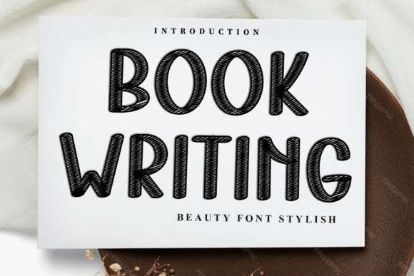 Book Writing Font: A Soft, Unique Touch for Branding Projects