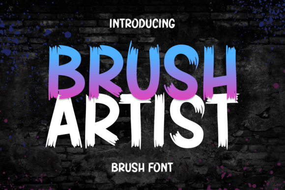 Brush Artist Font: A Handcrafted Typeface for Business Branding