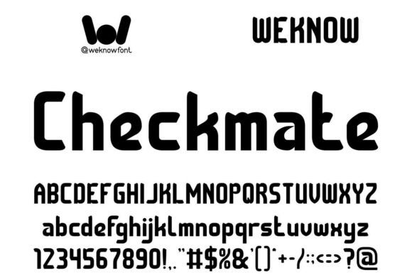 Checkmate: A Display Font Built for Campaign Impact