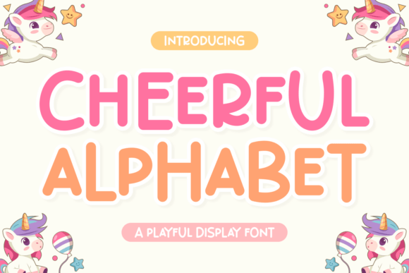 Cheerful Alphabet Font Review: A Playful Typeface for Publishers