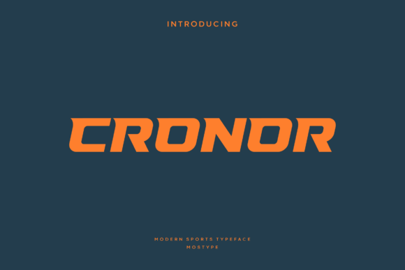Cronor Display Font: A Crafty Maker's New Favorite for Bold Product Labels