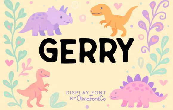 Gerry Font Review: A Display Typeface for Modern Web Design