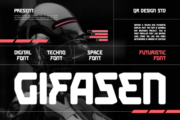 Gifasen: A Bold Display Font for Modern Web Design