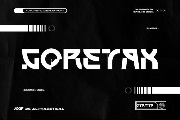 Goretax: A Display Font That Rewrites the Rules of Web Typography