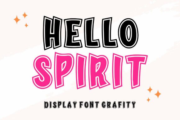 Hello Spirit: A Display Font Built for Scroll-Stopping Campaigns