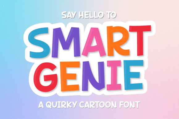 How Smart Genie Font Brings Playful Charm to Editorial Projects