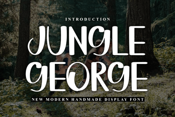 Jungle George: A Playful Display Font Built for Warm Branding