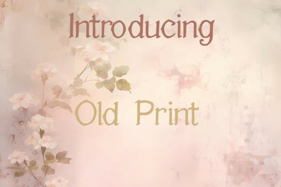 Old Print Font Review: A Vintage Touch for Small Business Branding