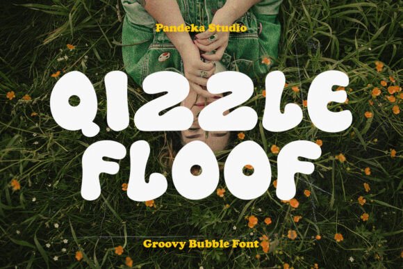 Qizzle Floof: A Playful Display Font for Web Design