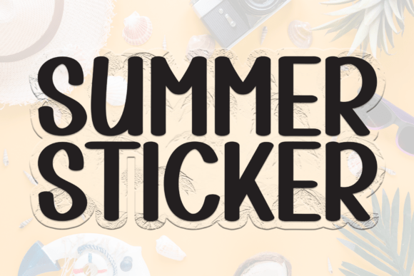 Summer Sticker: A Designer’s Take on a Playful Display