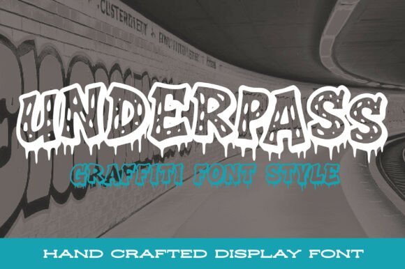 Underpass Font: A Marketing Specialist’s Go-To Display Typeface for Gritty Campaigns
