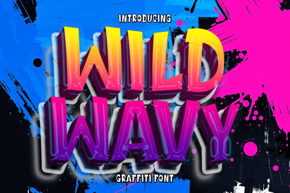 Wild Wavy: A Bold Font for Digital Design